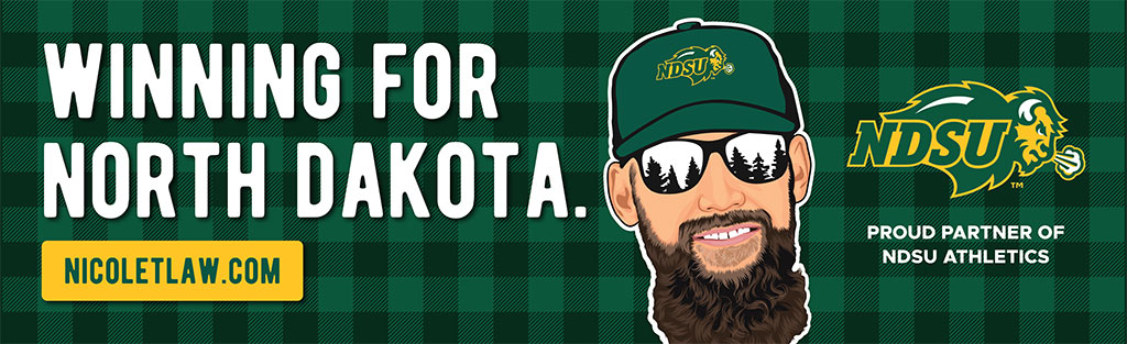 Winning for North Dakota. Proud Partner of NDSU Athletics