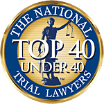 The National Trial Lawyers: Top 40 Under 40 Badge
